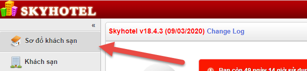 Chỉnh sửa sơ đồ khách sạn