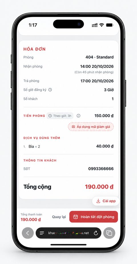 Giới thiệu tính năng APP Checkin