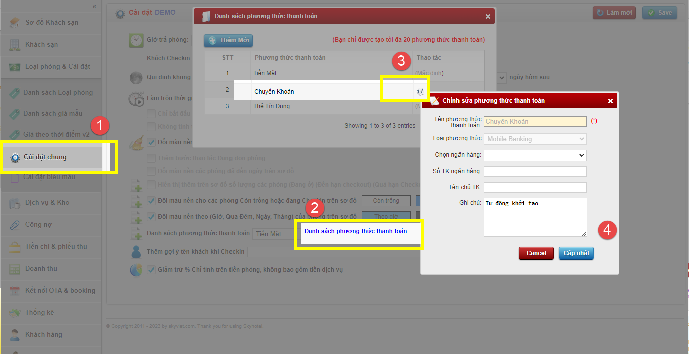 Tạo mã QR trên Hóa đơn