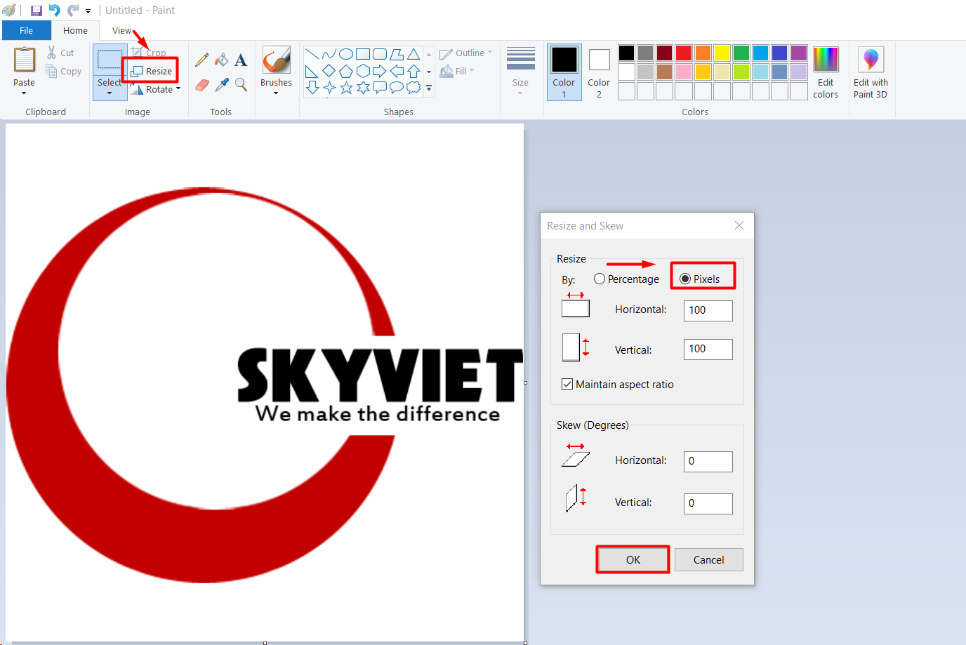Thêm logo vào biểu mẫu (Form)